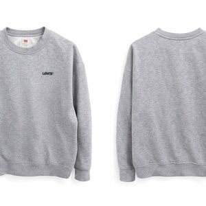 Levi's Classic Gray Crewneck Sweater